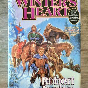 WINTERS WINTER'S HEART BY ROBERT JORDAN 2000 HARDCOVER 1ST EDITION, 1ST PRINT
